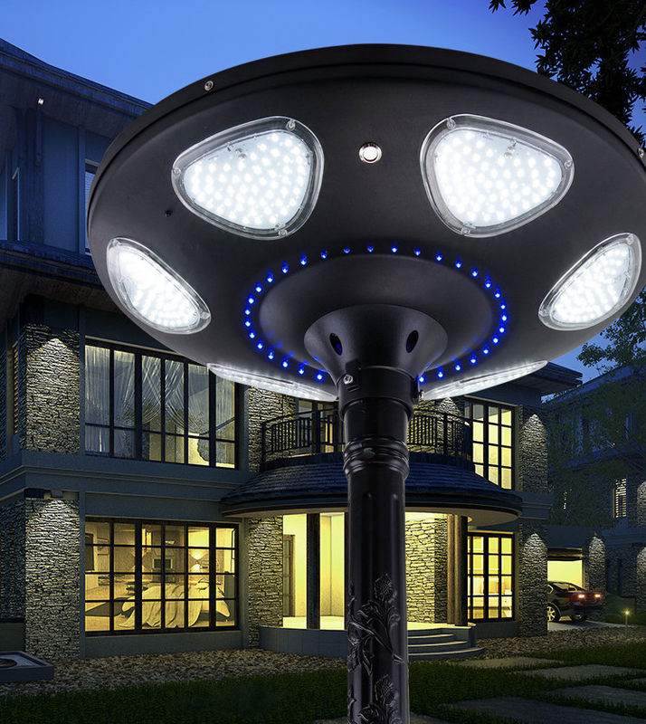 LED Integrated Solar Street Light Courtyard Lamp , 80W All In One Solar Street Light